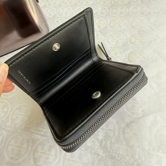 Tory Burch Emerson Dome Satchel 153467 & Emerson Mini Wallet 153359 - Picture 13 of 16